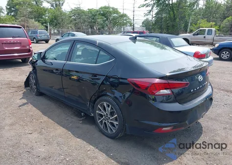 2020 Hyundai Elantra Sel/Value/Limited from USA, damaged, VIN KMHD84LF8LU071358